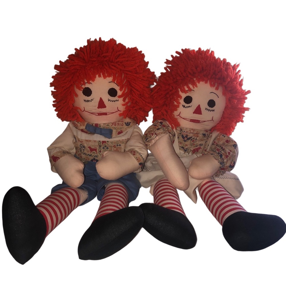 Vintage Raggedy Ann & Andy Set